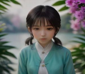 桃色都社群活动现场，年轻女性用户在充满桃色都氛围的空间内交流互动，青柠绿装饰点缀